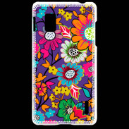 Coque LG Optimus G Fond Hippie 1