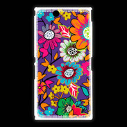 Coque Sony Xpéria Z Ultra Fond Hippie 1