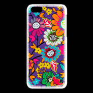 Coque iPhone 5C Fond Hippie 1