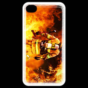 Coque iPhone 4 / iPhone 4S Pompiers Soldat du feu 2