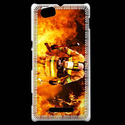 Coque Sony Xperia M Pompiers Soldat du feu 2