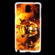 Coque Samsung Galaxy Note 3 Pompiers Soldat du feu 2