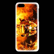 Coque iPhone 5C Pompiers Soldat du feu 2