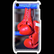 Coque iPhone 3G / 3GS Paire de gants de boxe rouge