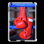 Coque iPad 2/3 Paire de gants de boxe rouge