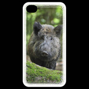 Coque iPhone 4 / iPhone 4S Sanglier dans les bois