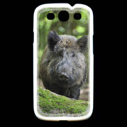 Coque Samsung Galaxy S3 Sanglier dans les bois