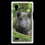 Coque LG Optimus L9 Sanglier dans les bois