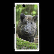 Coque Sony Xpéria Z Ultra Sanglier dans les bois