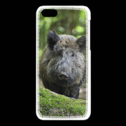 Coque iPhone 5C Sanglier dans les bois