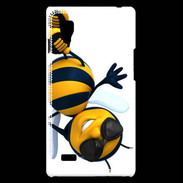 Coque LG Optimus L9 Abeille cool