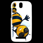 Coque HTC One SV Abeille cool