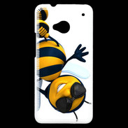 Coque HTC One Abeille cool