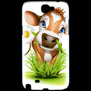 Coque Samsung Galaxy Note 2 Humour vache 5