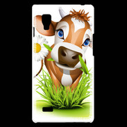 Coque LG Optimus L9 Humour vache 5