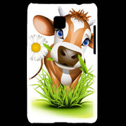 Coque LG Optimus L3 II Humour vache 5