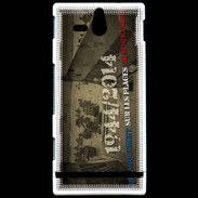 Coque Sony Xperia U Débarquement Normandie plage 2 ZG
