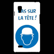 Coque LG Optimus L9 Pas sur la tête PR