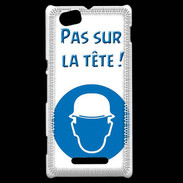 Coque Sony Xperia M Pas sur la tête PR