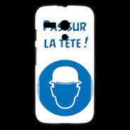 Coque Motorola G Pas sur la tête PR
