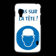 Coque LG L5 2 Pas sur la tête PR