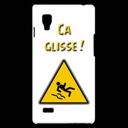 Coque LG Optimus L9 Chaussée glissante PR