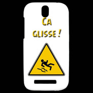 Coque HTC One SV Chaussée glissante PR