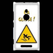 Coque Nokia Lumia 925 Chaussée glissante PR
