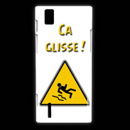 Coque Huawei Ascend P2 Chaussée glissante PR