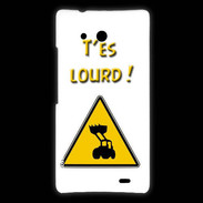 Coque Huawei Ascend Mate T'es lourd PR