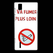 Coque Huawei Ascend P2 Vas fumer plus loin PR