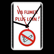 Grande pendule murale Vas fumer plus loin PR