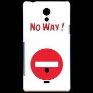 Coque Sony Xperia T No Way PR