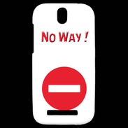 Coque HTC One SV No Way PR