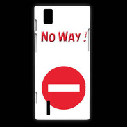 Coque Huawei Ascend P2 No Way PR