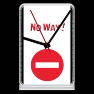 Pendule de bureau No Way PR
