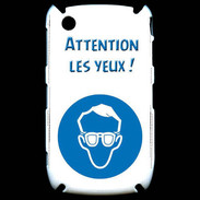 Coque Blackberry 8520 Attention les yeux PR