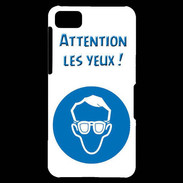 Coque Blackberry Z10 Attention les yeux PR