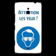 Coque Nokia Lumia 1320 Attention les yeux PR