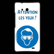 Coque Huawei Ascend Mate Attention les yeux PR