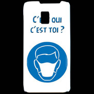 Coque LG P990 C'est qui C'est toi PR