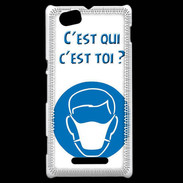 Coque Sony Xperia M C'est qui C'est toi PR