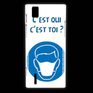 Coque Huawei Ascend P2 C'est qui C'est toi PR