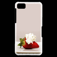 Coque Blackberry Z10 Fraise chantilly PR