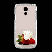 Coque Samsung Galaxy S4mini Fraise chantilly PR