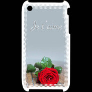 Coque iPhone 3G / 3GS Belle rose PR