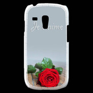 Coque Samsung Galaxy S3 Mini Belle rose PR