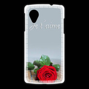 Coque LG Nexus 5 Belle rose PR