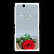 Coque Sony Xpéria Z Ultra Belle rose PR