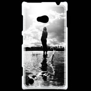 Coque Nokia Lumia 720 Personnage en noir et blanc PR